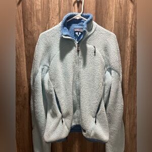 Patagonia Light Blue Teddy Jacket